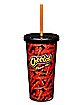 Flamin' Hot Cheetos Cup with Straw - 18 oz.