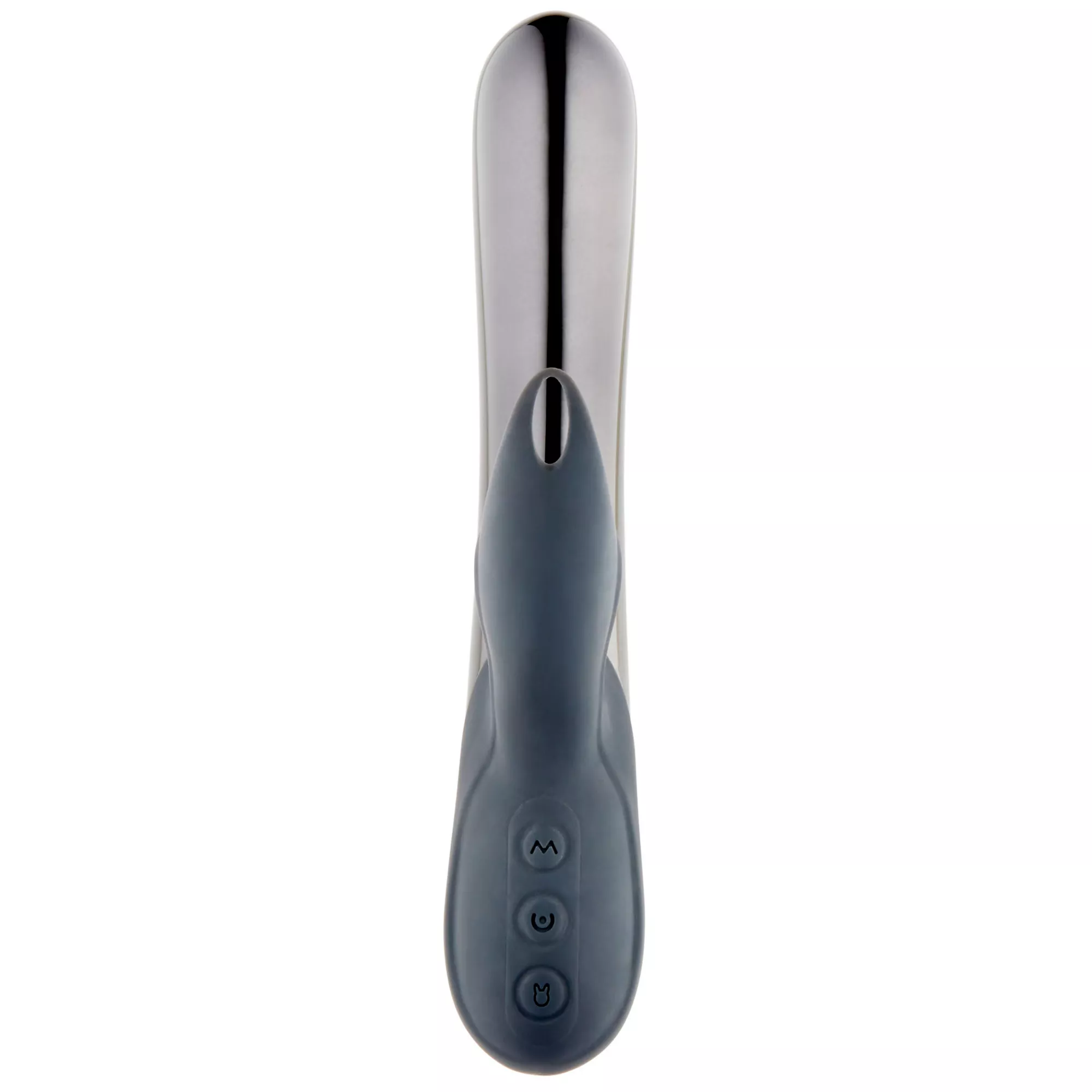 Black Swan 10-Function Rechargeable Waterproof Rabbit Vibrator 8 Inch - Hott Love Extreme at Spencer's