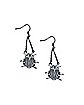 Death Beetle Dangle Earrings - 18 Gauge