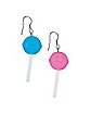 Lollipop Dangle Earrings – 18 Gauge