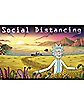 Social Distancing Poster – Rick and Morty