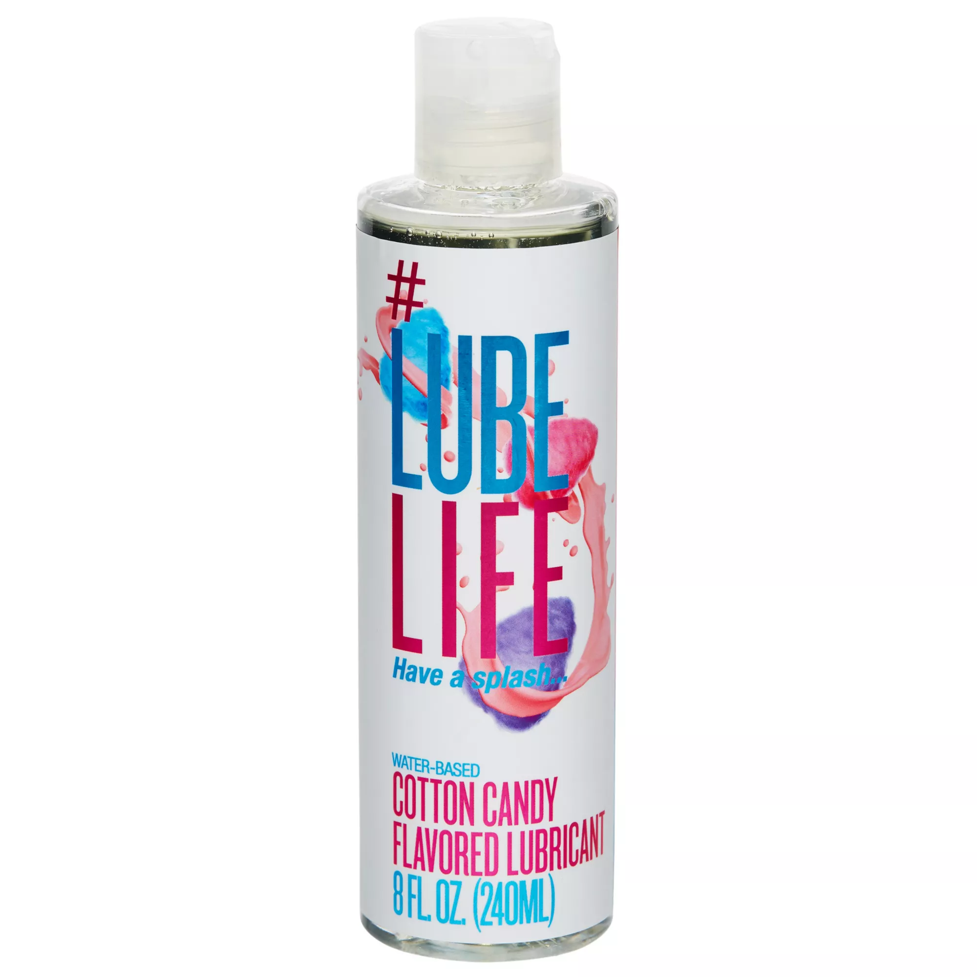 Cotton Candy Flavored Water-Based Lube - 8 oz. at Spencer's