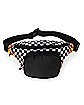 Checkered Flame Fanny Pack
