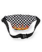 Checkered Flame Fanny Pack