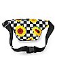 Checkered Sunflower Fanny Pack