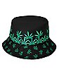 Weed Leaf Bucket Hat