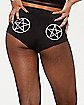 Pentagram Booty Shorts