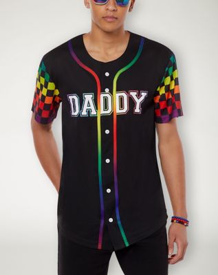 Black Rainbow Daddy Pride Briefs - Spencer's