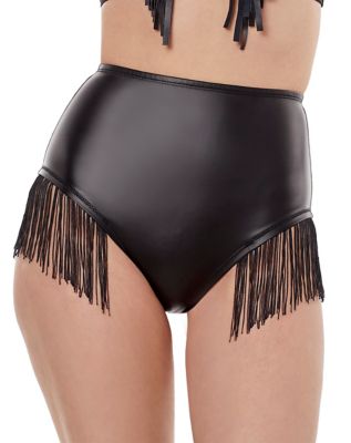 Fringe hot sale booty shorts