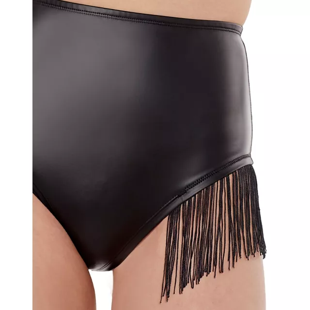 High Waist Fringe Shorts at Spencer's