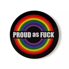 LGBTQ Pride Buttons - 4 Pack at Spencer's