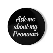 Trans Pride Buttons - 4 Pack at Spencer's