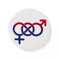 Bisexual Pride Buttons - 4 Pack at Spencer's