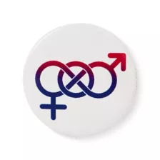 Bisexual Pride Buttons - 4 Pack at Spencer's