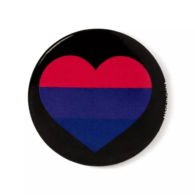 Bisexual Pride Buttons - 4 Pack at Spencer's