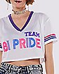 Bisexual Pride Cropped Jersey