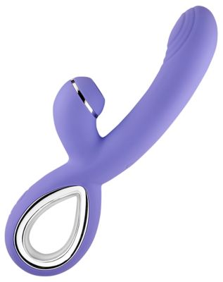 Quiver 2.0 Multi-Function Rechargeable Waterproof Rabbit Vibrator 9 Inch - Oona