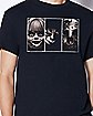 Horror Icons T Shirt - Warner Brothers