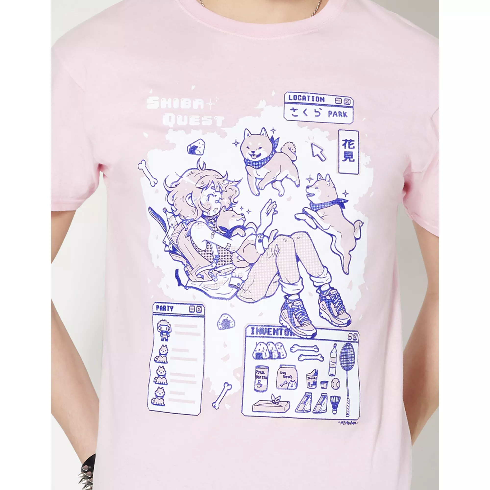 Shiba Quest T Shirt – Vapor95 at Spencer's