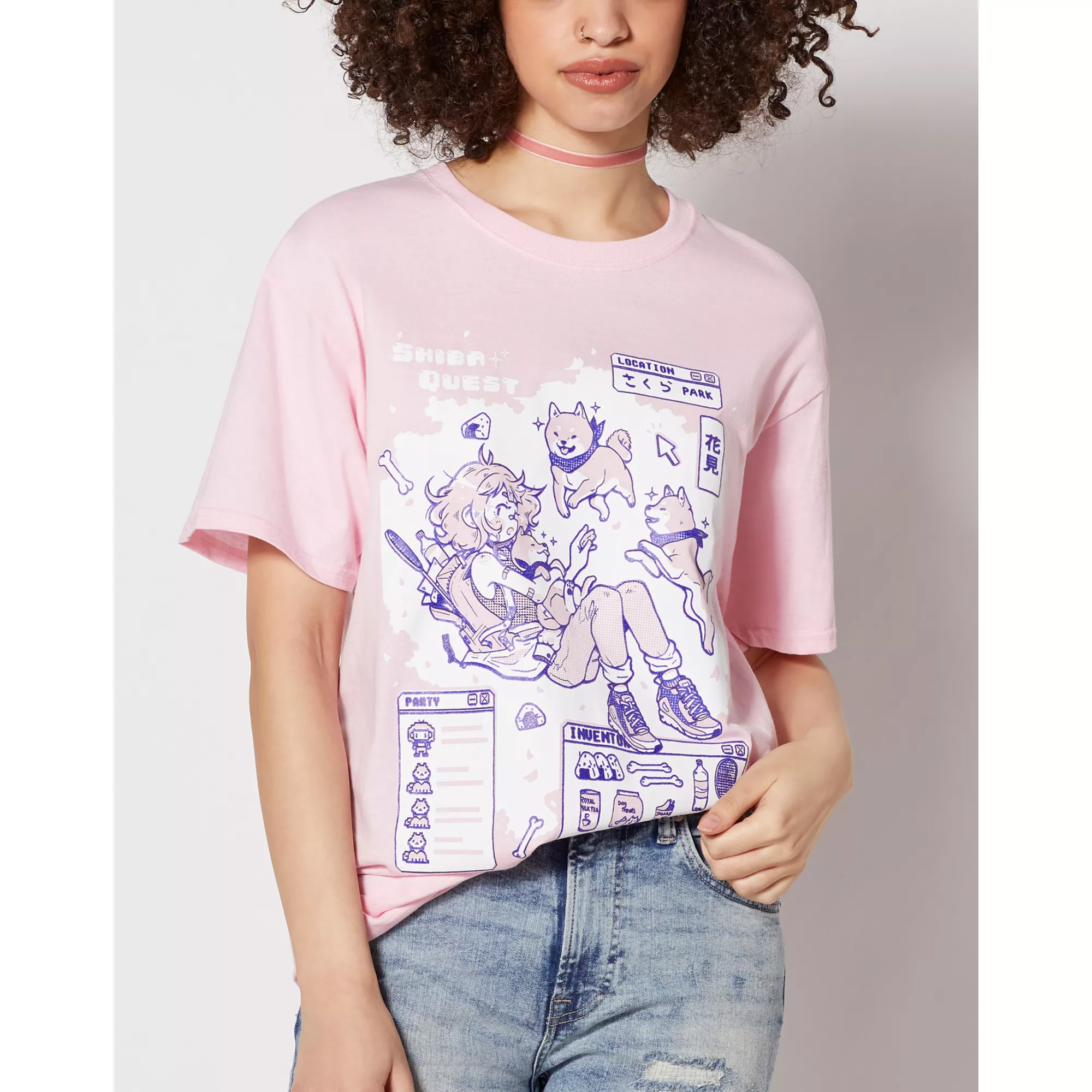 Shiba Quest T Shirt – Vapor95 at Spencer's