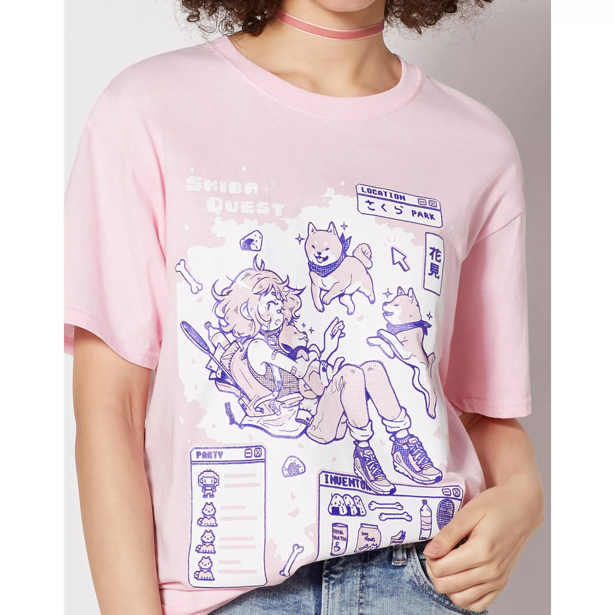 Shiba Quest T Shirt – Vapor95 at Spencer's