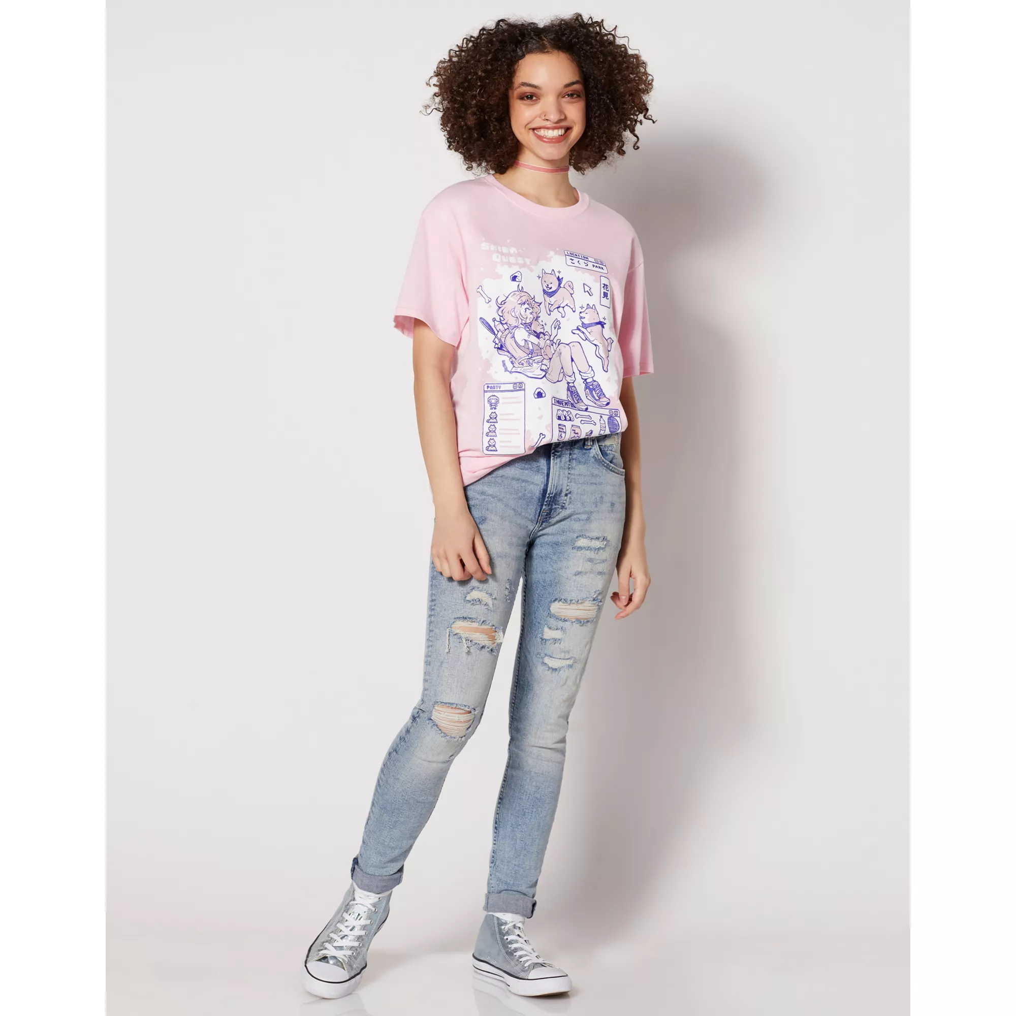 Shiba Quest T Shirt – Vapor95 at Spencer's