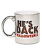 He's Back Michael Myers Coffee Mug 20 oz. - Halloween