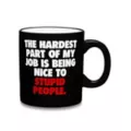 Stupid People Coffee Mug - 20 oz. at Spencer's