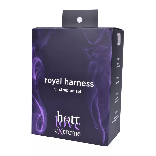 Royal Harness Strap-On Set 5 Inch - Hott Love Extreme