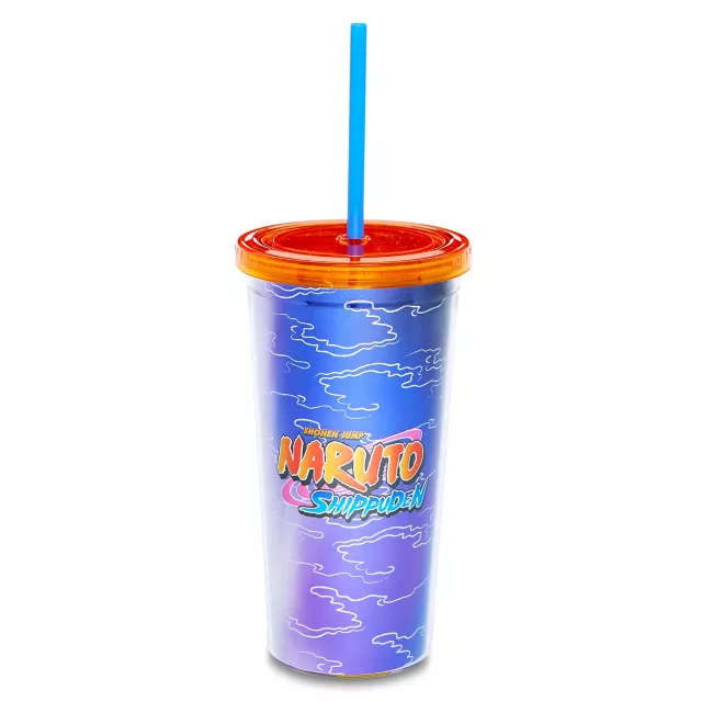 Naruto Pose Cup with Straw 20 oz. - Naruto Shippudden at Spencer's