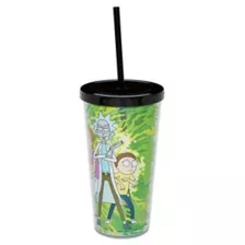 Rick and Morty Cup with Straw - 20 oz. at Spencer's