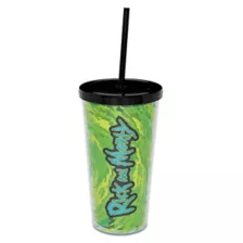 Rick and Morty Cup with Straw - 20 oz. at Spencer's