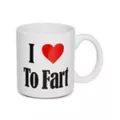 I Love To Fart Coffee Mug - 20 oz. at Spencer's