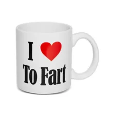 I Love To Fart Coffee Mug - 20 oz. at Spencer's