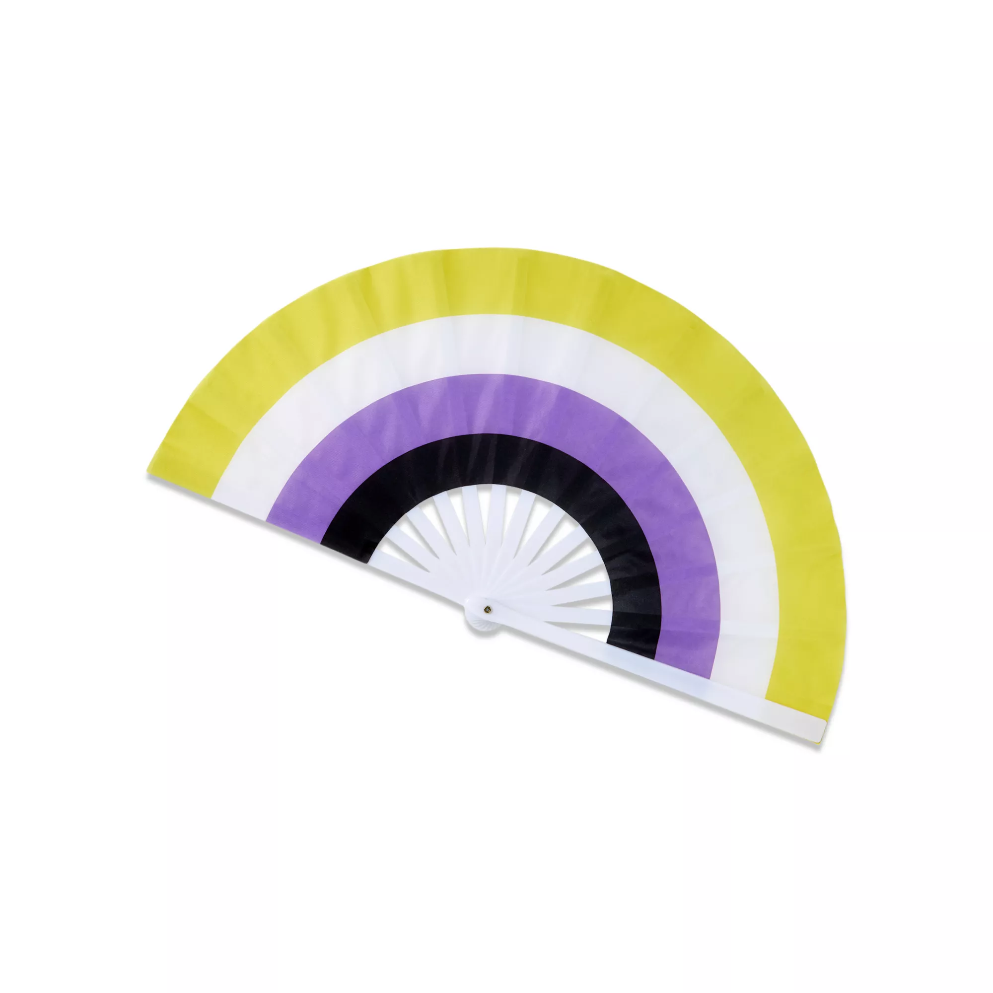 Nonbinary Pride Fan at Spencer's