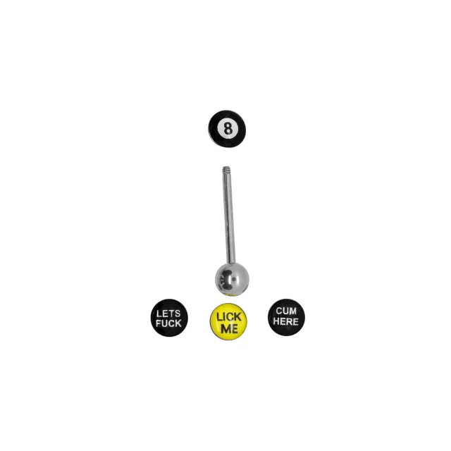8 Ball Barbell Set – 14 Gauge