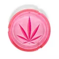 Pink Weed Leaf Ashtray at Spencer's