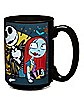 Jack and Sally Color Changing Coffee Mug 20 oz. - The Nightmare Before Christmas
