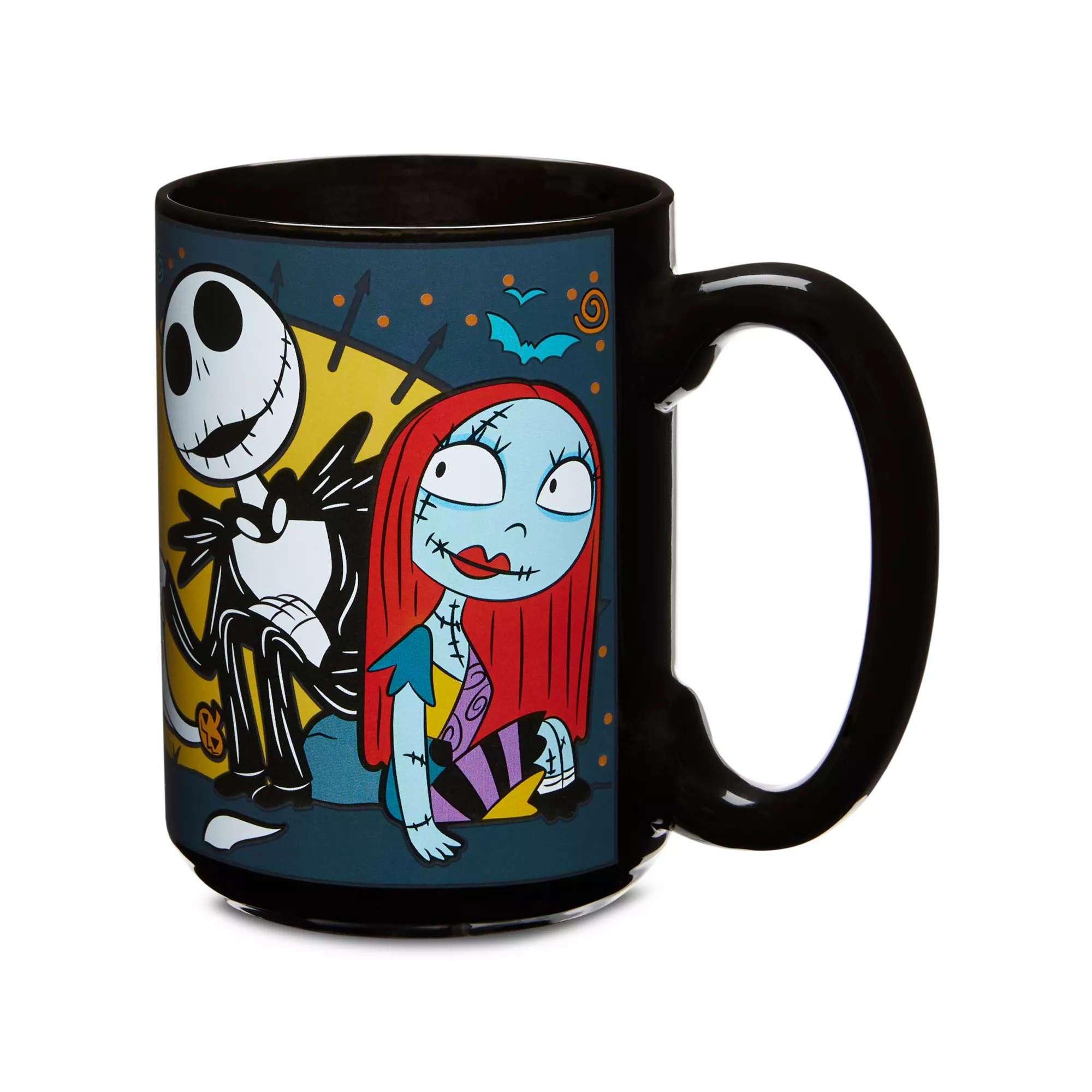 Jack Skellington and Sally Color Changing Coffee Mug 15 oz. - The Nightmare Before Christmas at Spencer's