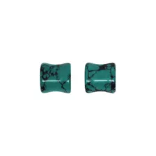 Turquoise-Effect Stone Plugs at Spencer's
