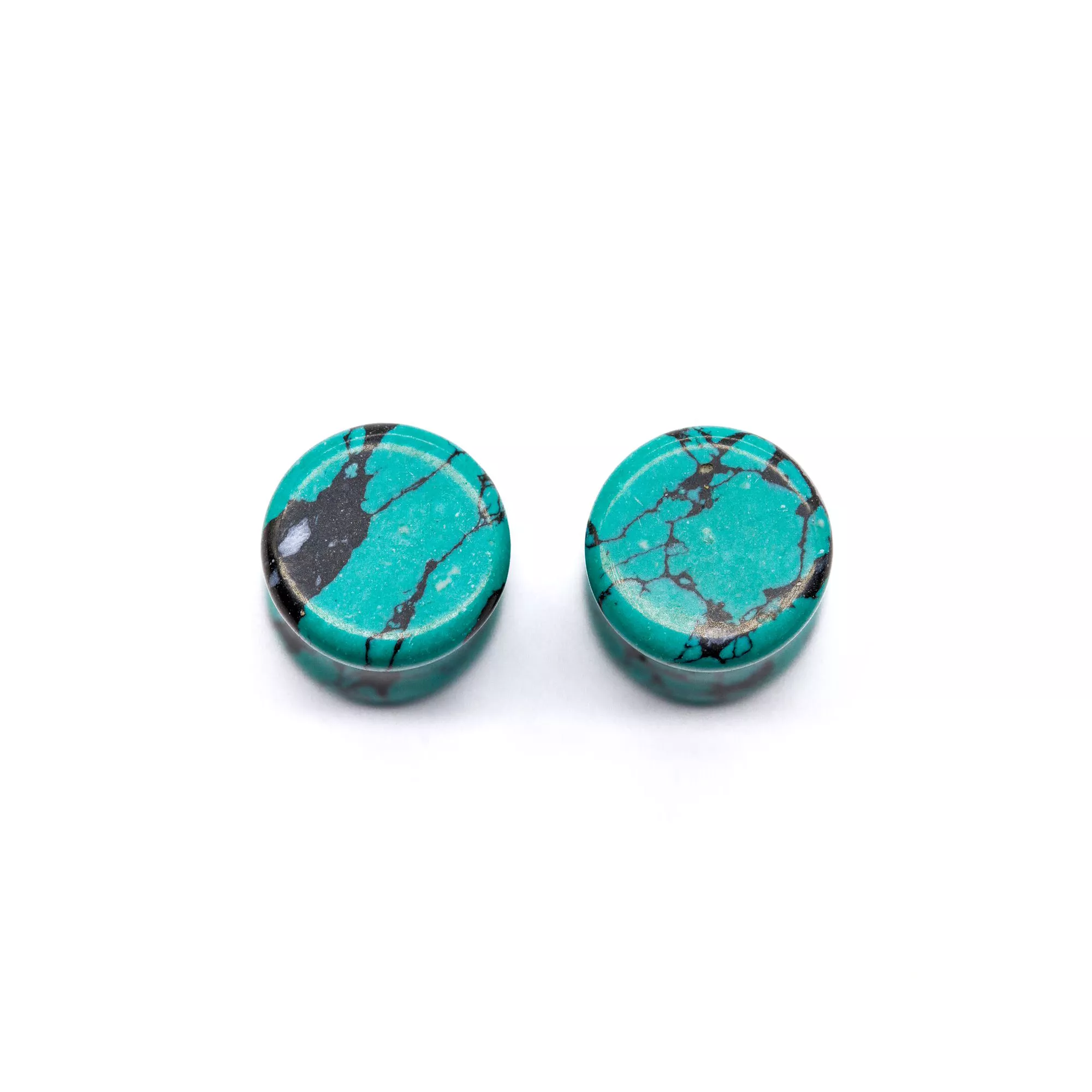 Turquoise-Effect Stone Plugs at Spencer's