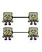 SpongeBob SquarePants Nipple Shields - 14 Gauge - SpongeBob SquarePants