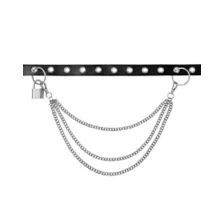 Chain Lock Belt at Spencer's