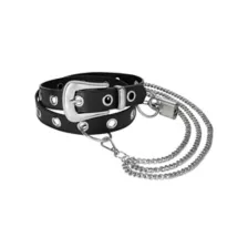 Chain Lock Belt at Spencer's