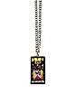 The Lovers Tarot Card Chain Necklace
