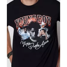 Never Broke Again Collage T Shirt - NBA YoungBoy at Spencer's
