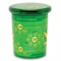 Green Metallic Pot Leaf Stash Jar - 7.5 oz. at Spencer's