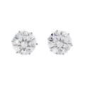 Round CZ Titanium Stud Earrings - 20 Gauge at Spencer's
