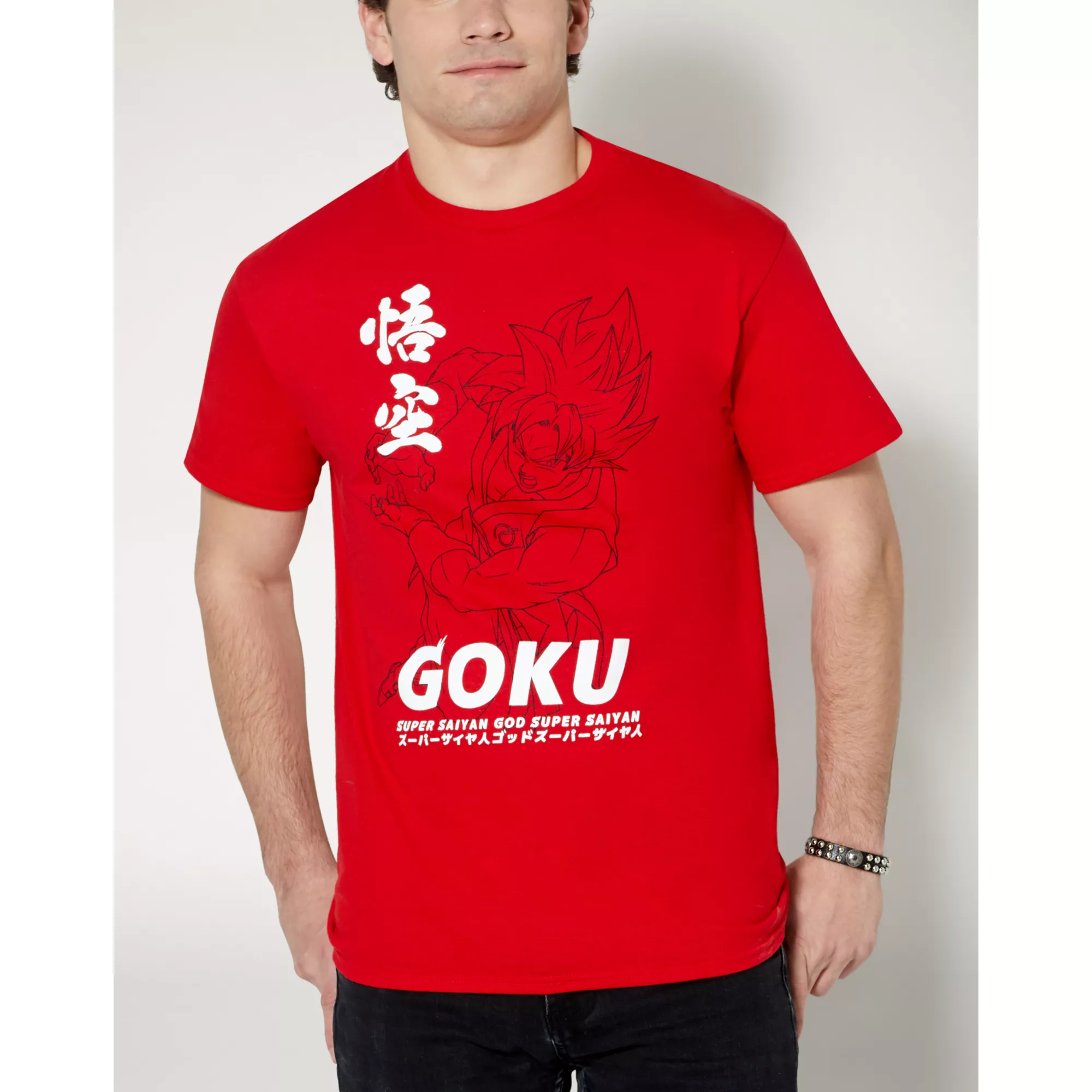 Red Super Saiyan Goku T Shirt - Dragon Ball Z at Spencer's