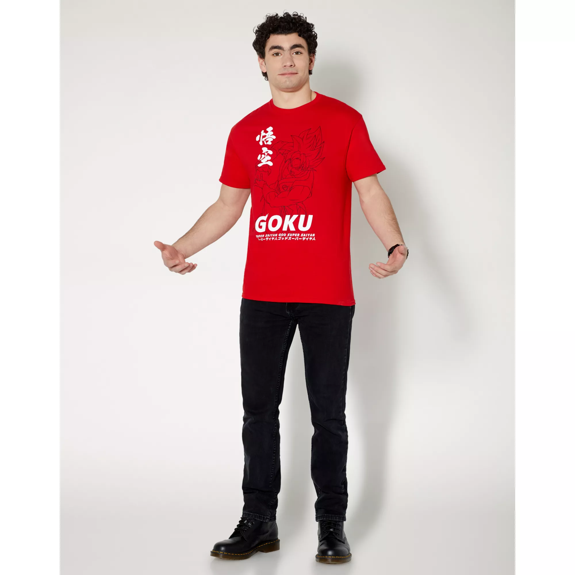 Red Super Saiyan Goku T Shirt - Dragon Ball Z at Spencer's